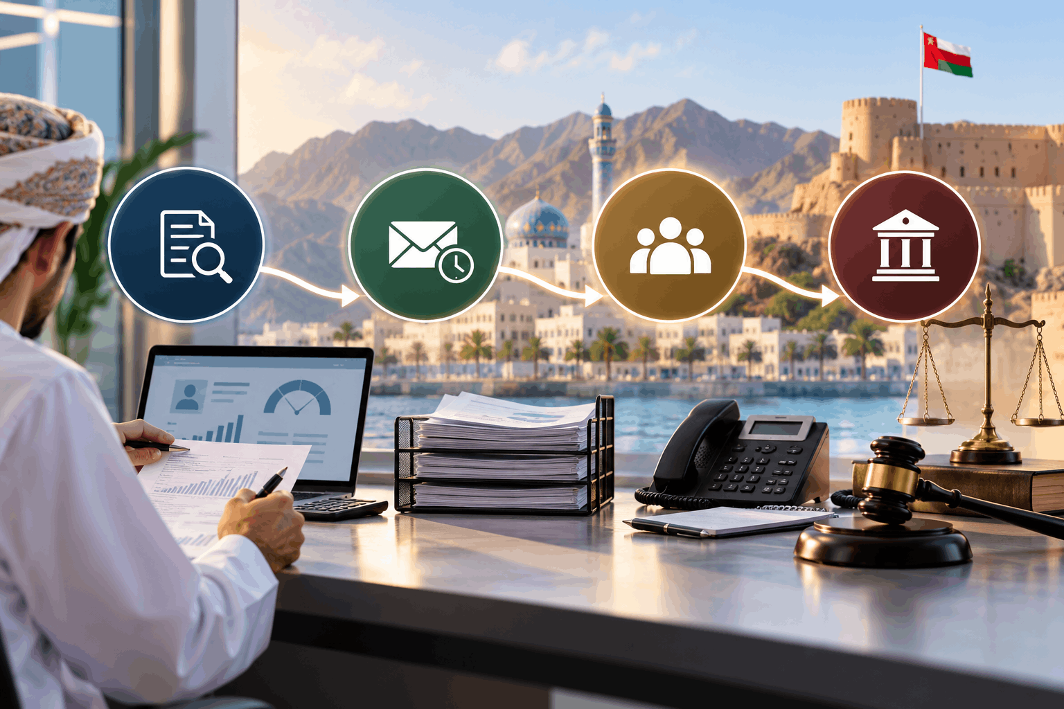 From Credit Check to Court: How Debt Recovery Works in Oman